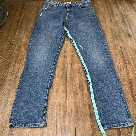 DL1961 | Bella High Rise Vintage Slim Straight Jeans Blue 27 - Picture 10 of 12
